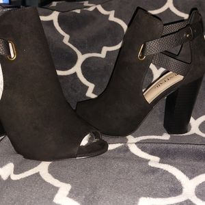 Black Booties size 8.5
